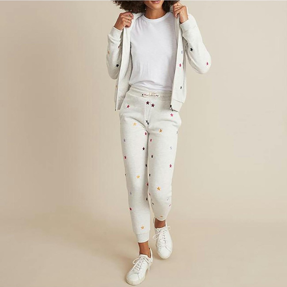 Marine Layer Signature Lined Jogger Star Embroidered S - Picture 16 of 16